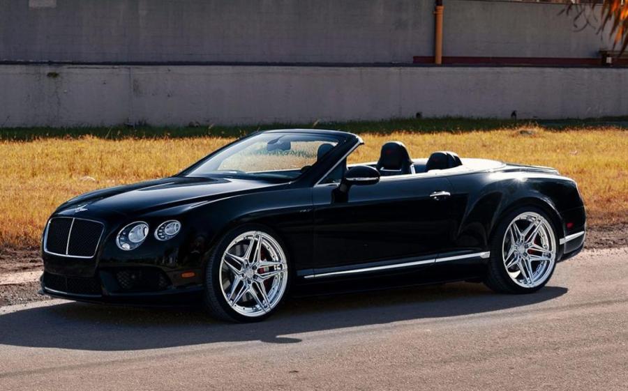 Bentley Continental GT Convertible on ADV.1 Wheels (ADV510 M.V2) '2018